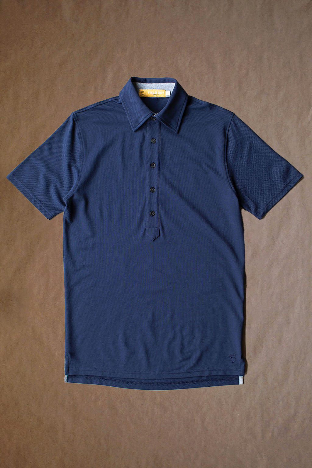 Ford 5 Button Polo - Navy