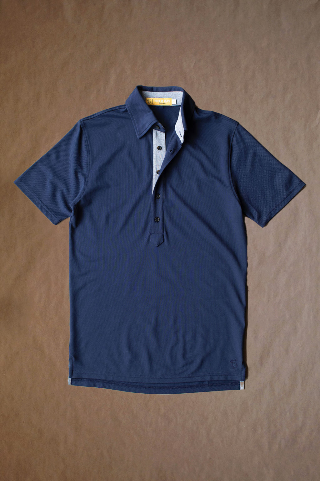 Ford 5 Button Polo - Navy