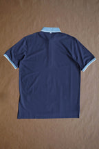 Varner Performance Pique Polo - Navy Heather