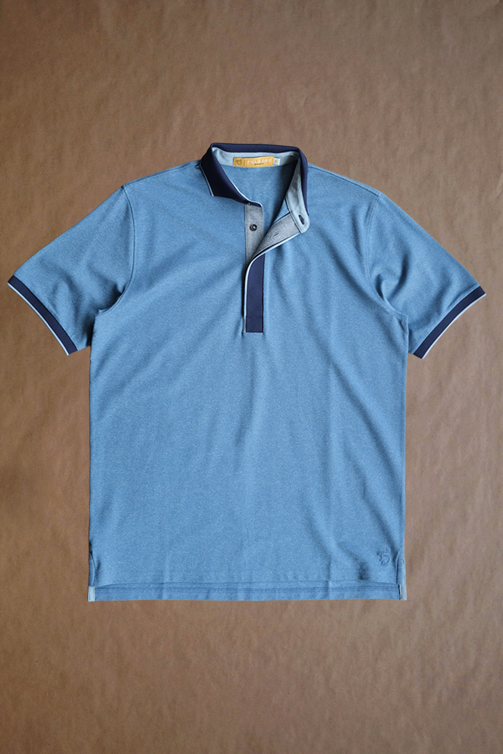 Varner Performance Pique Polo - Shedd Heather