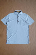 Francis 4 Button Pocket Polo - Burnham Heather