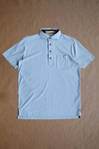 Francis 4 Button Pocket Polo - Burnham Heather