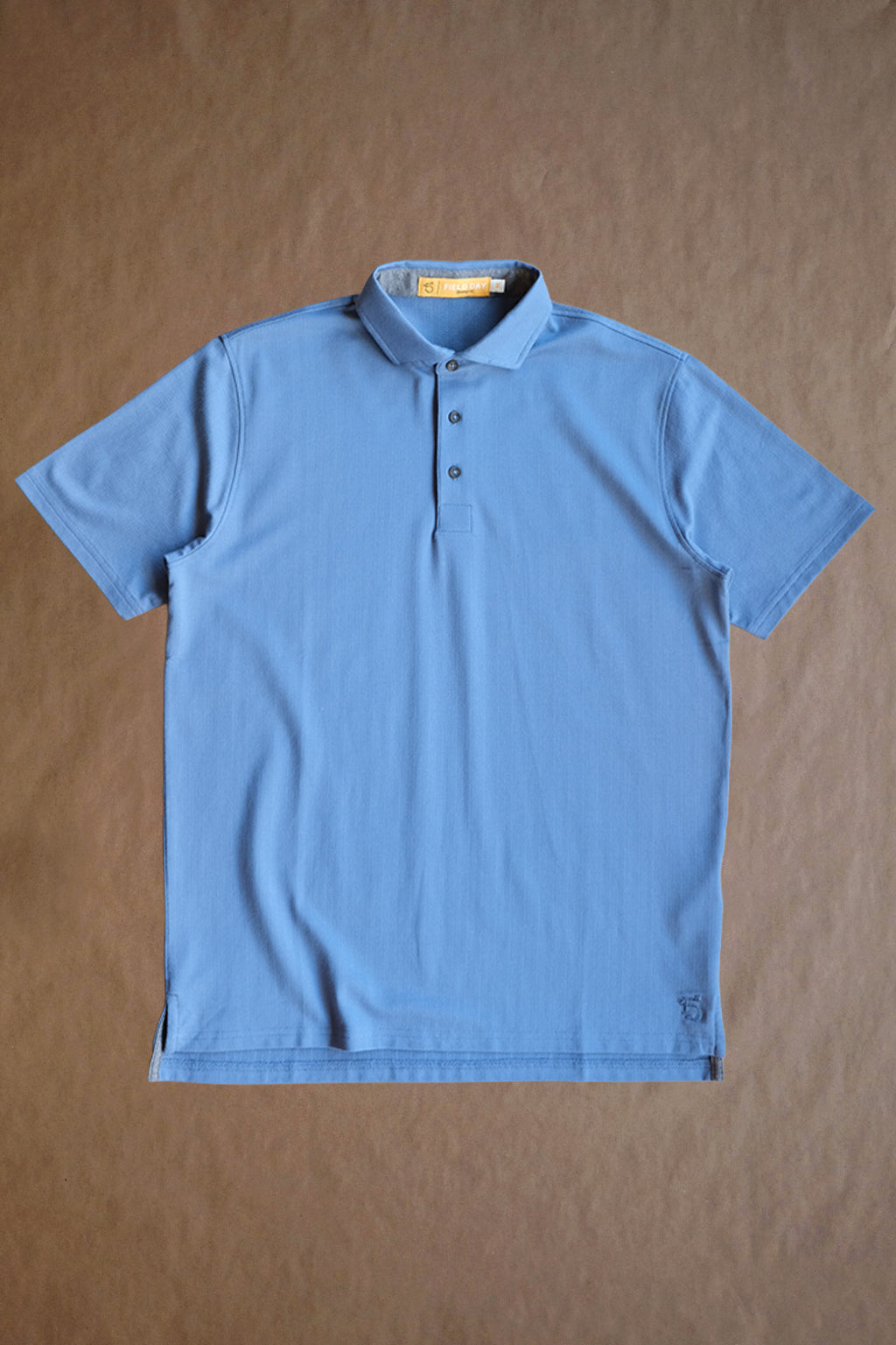 Mettille Performance Polo - Shedd Herringbone