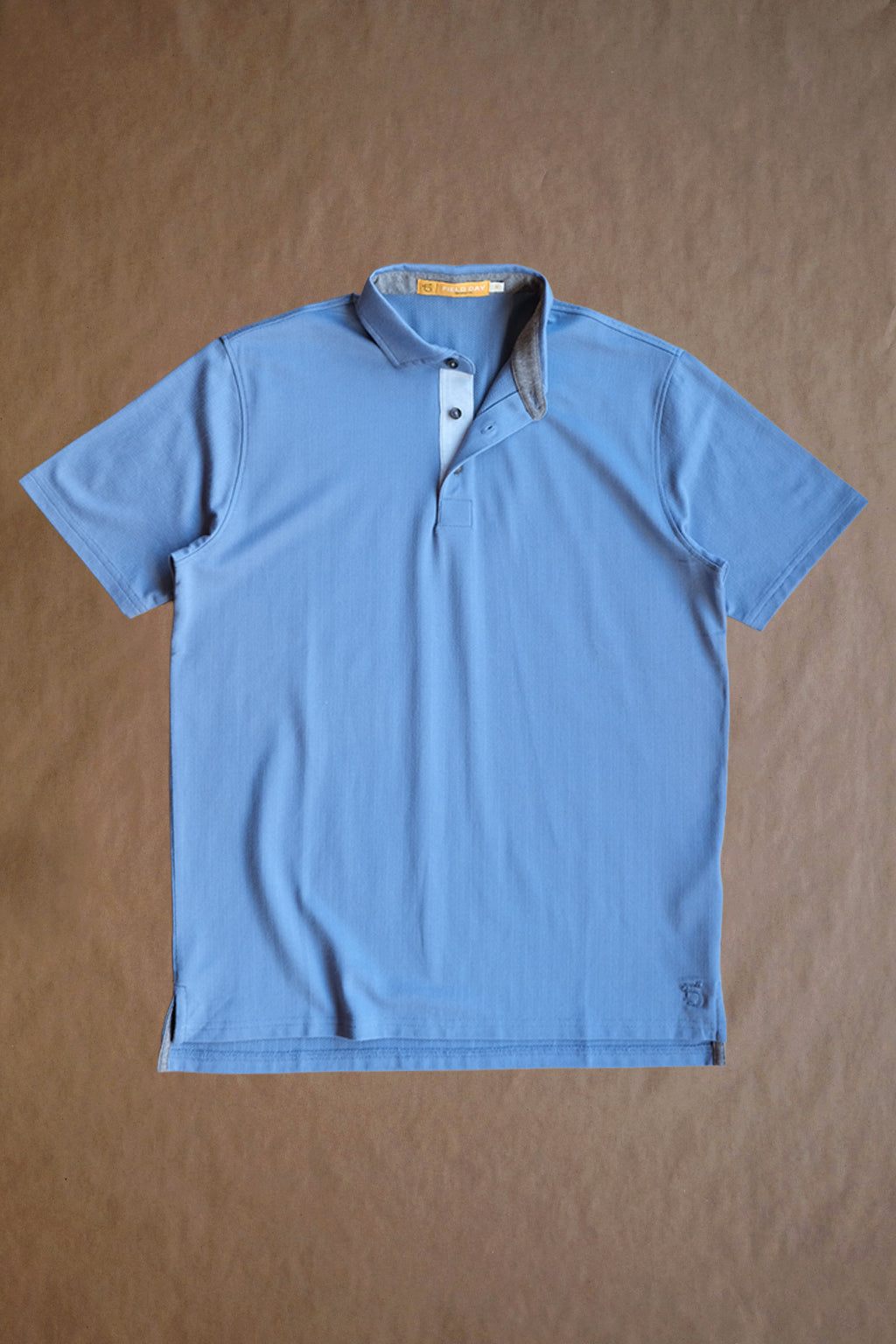 Mettille Performance Polo - Shedd Herringbone