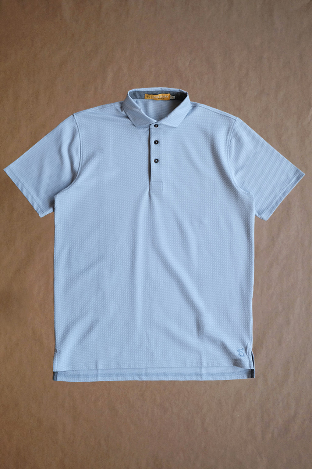 Cafferty Performance Jacquard Polo - Burnham Houndstooth