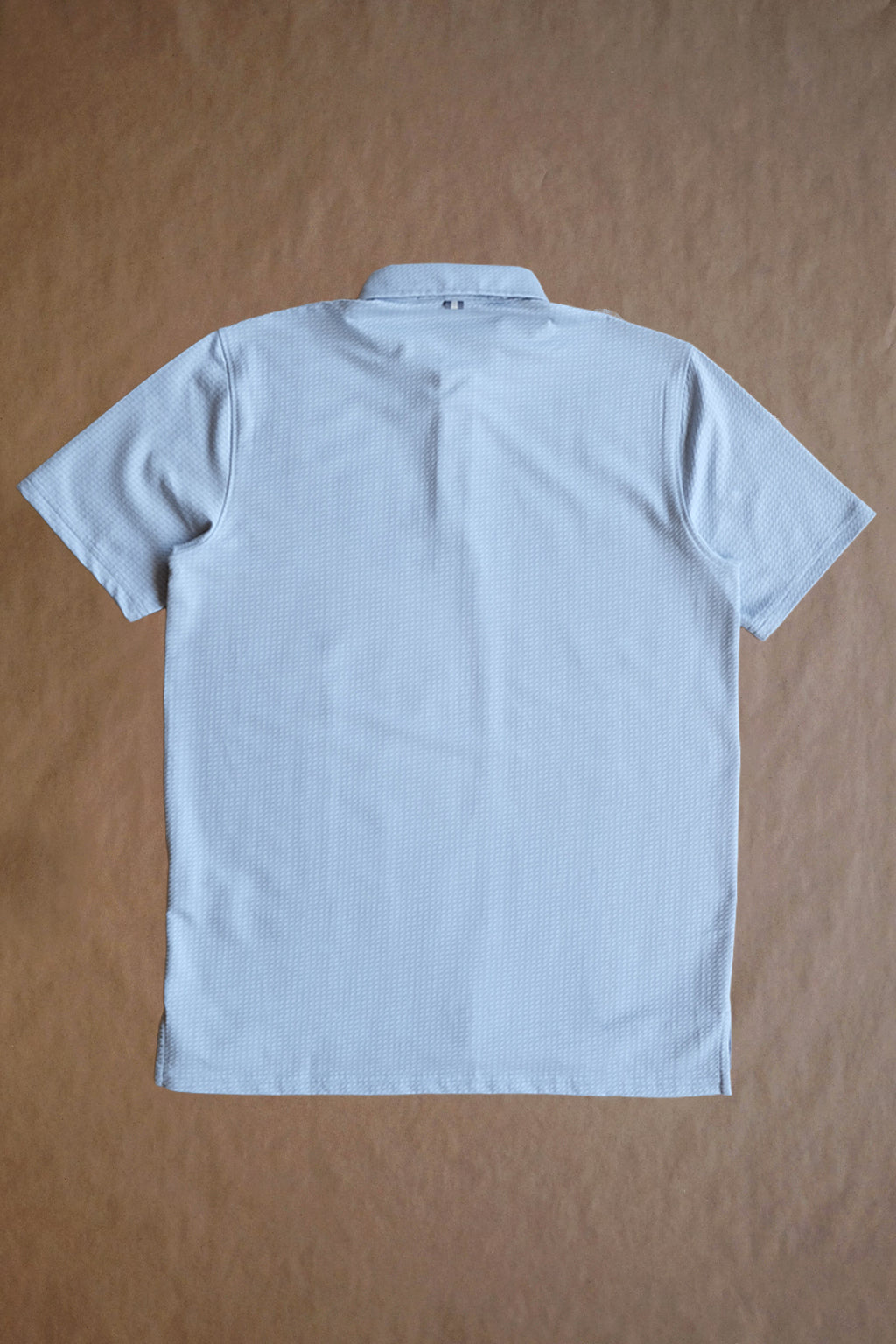 Cafferty Performance Jacquard Polo - Burnham Houndstooth