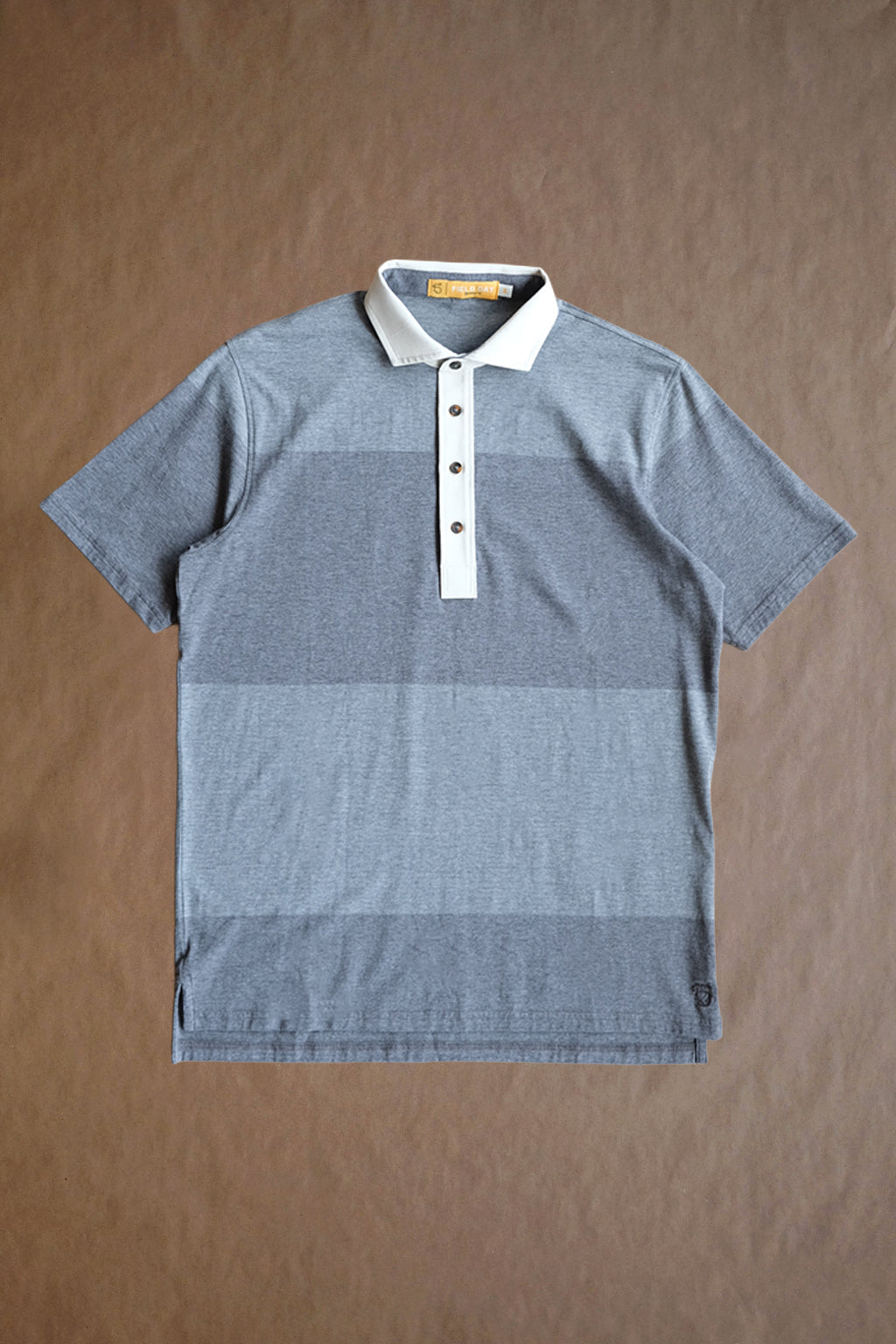 Hatteberg Polo - Lt. Grey Heather/Charcoal