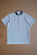 The Dunne Performance Polo - Fawn Pennant Print