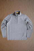 Palmer Performance 1/4 Zip - Driftwood Tonal Herringbone
