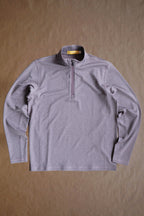 Palmer Performance 1/4 Zip - Redline Tonal Herringbone