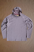 The Palmer Performance Hoodie - Redline Tonal Herringbone