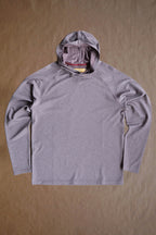 The Palmer Performance Hoodie - Redline Tonal Herringbone