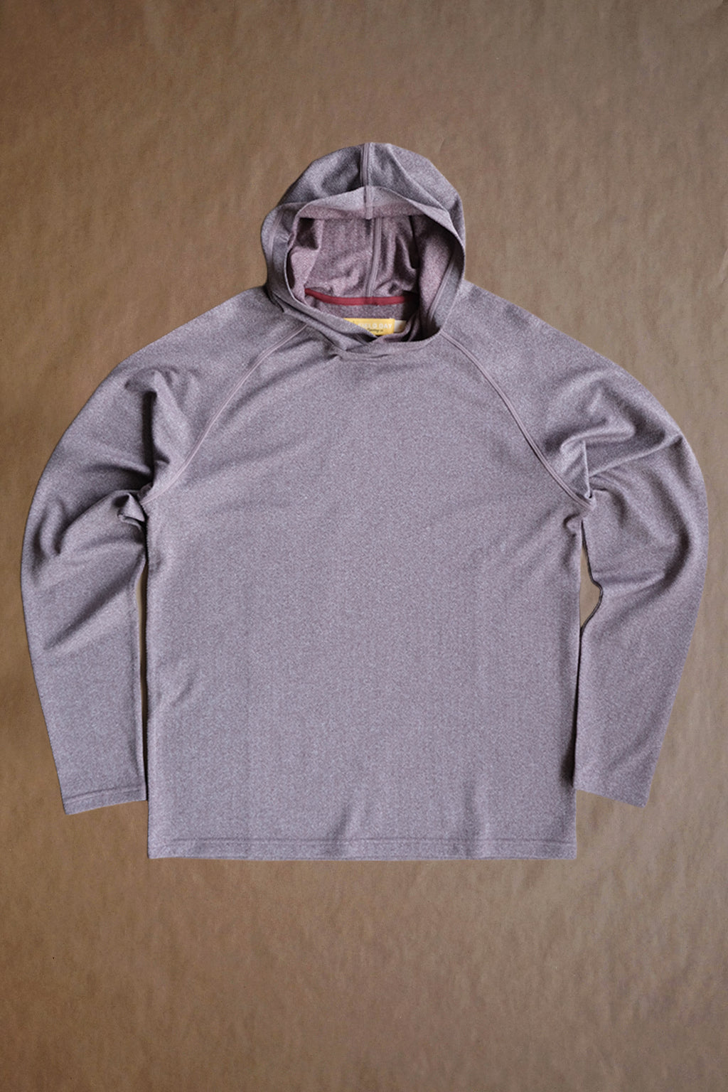 The Palmer Performance Hoodie - Redline Tonal Herringbone