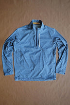 The Wyatt Windstop Packable Jacket - Navy Donegal