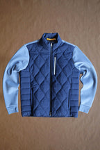 The Frankie Cross Full Zip - Navy/Shedd Heather