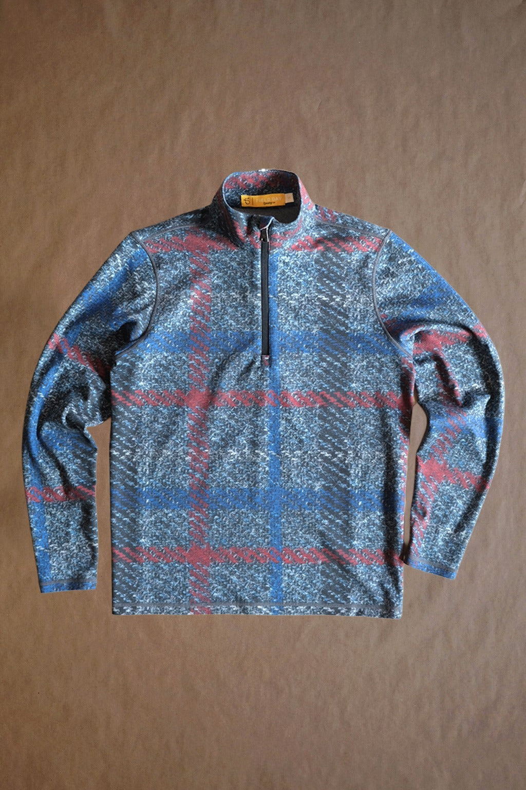 The Dunbar 1/4 Zip - Labiak Tartan