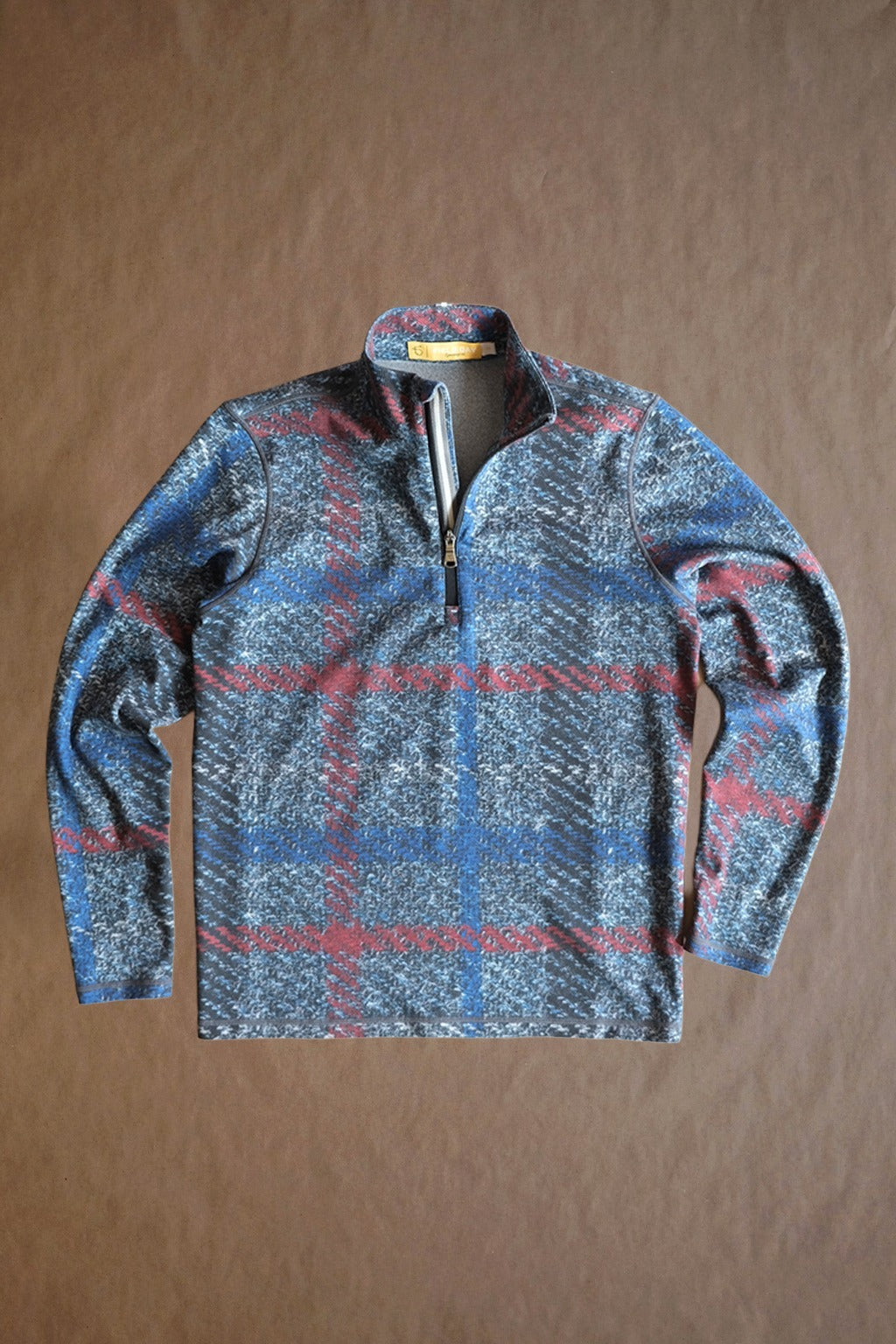 The Dunbar 1/4 Zip - Labiak Tartan