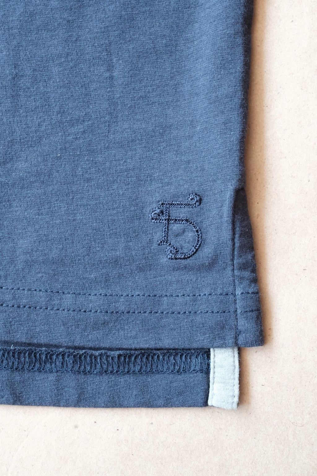 Francis 4 Button Pocket Polo - Navy