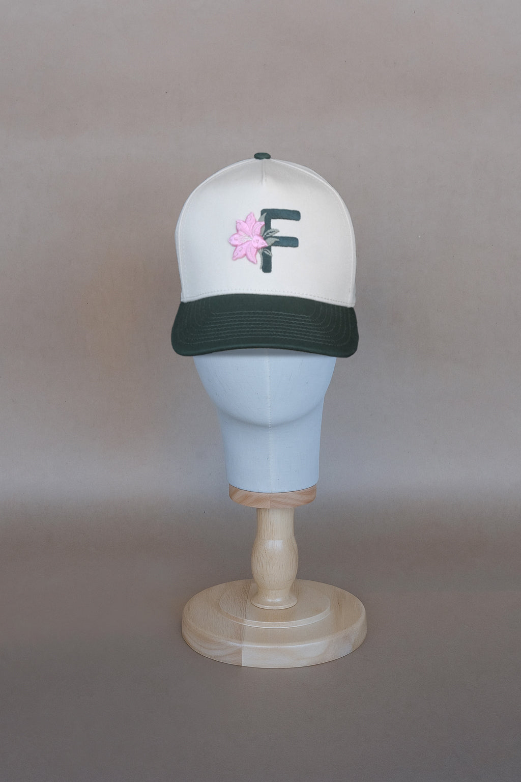Floral Flyer Snapback - Forest Green 2 Tone