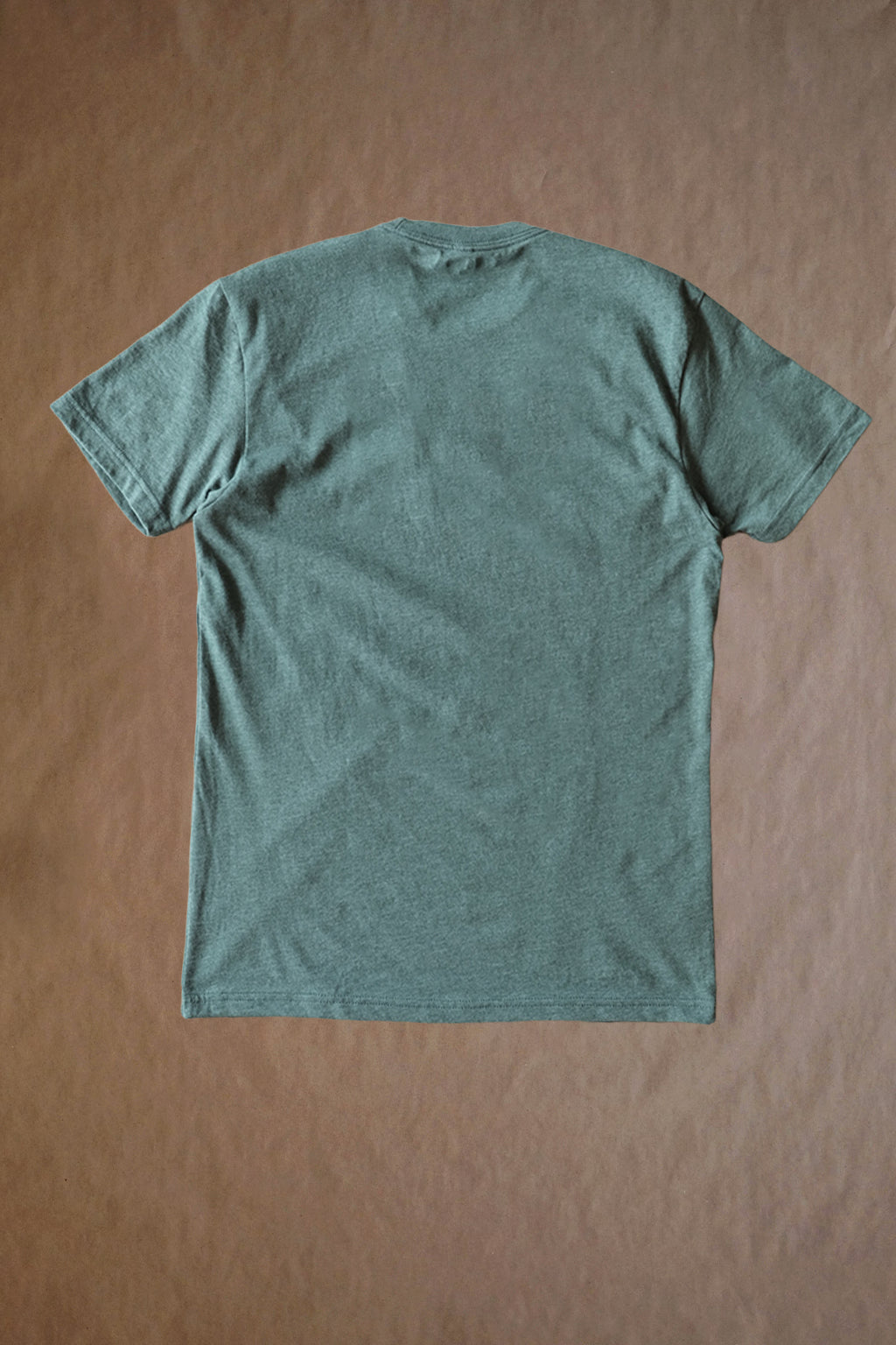 Floral Flyer Tee - Forest Green Heather