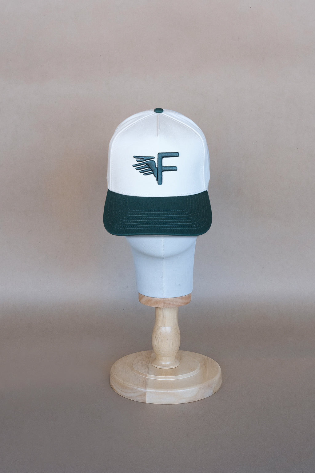 Flyer Cap - Emerald/White