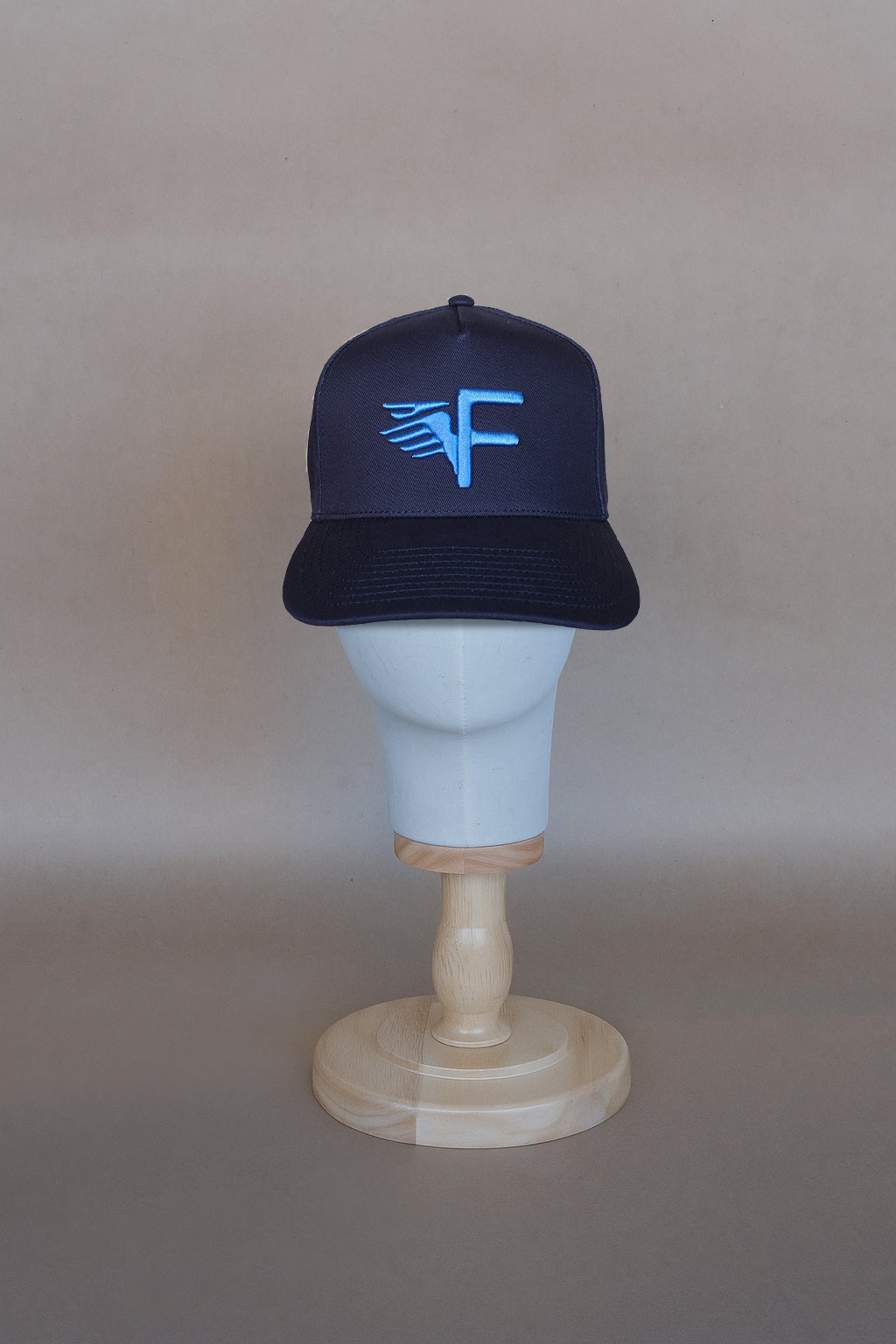 Flyer Cap - Navy/Cyan