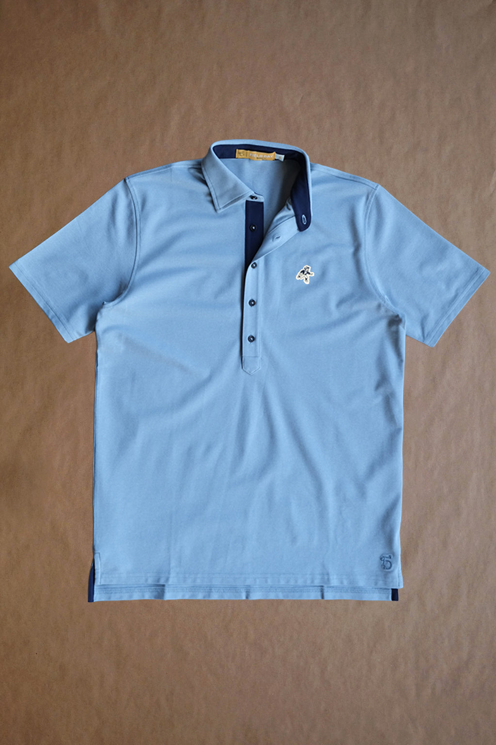 Ford 5 Button Polo - Burnham Heather