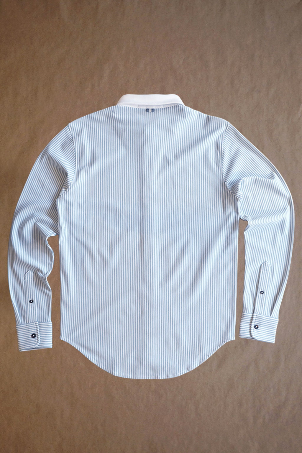 Ford Buttondown - Burnham Heather /White