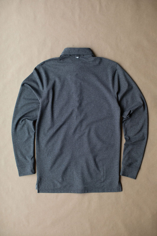 Ford Buttondown - Charcoal Heather