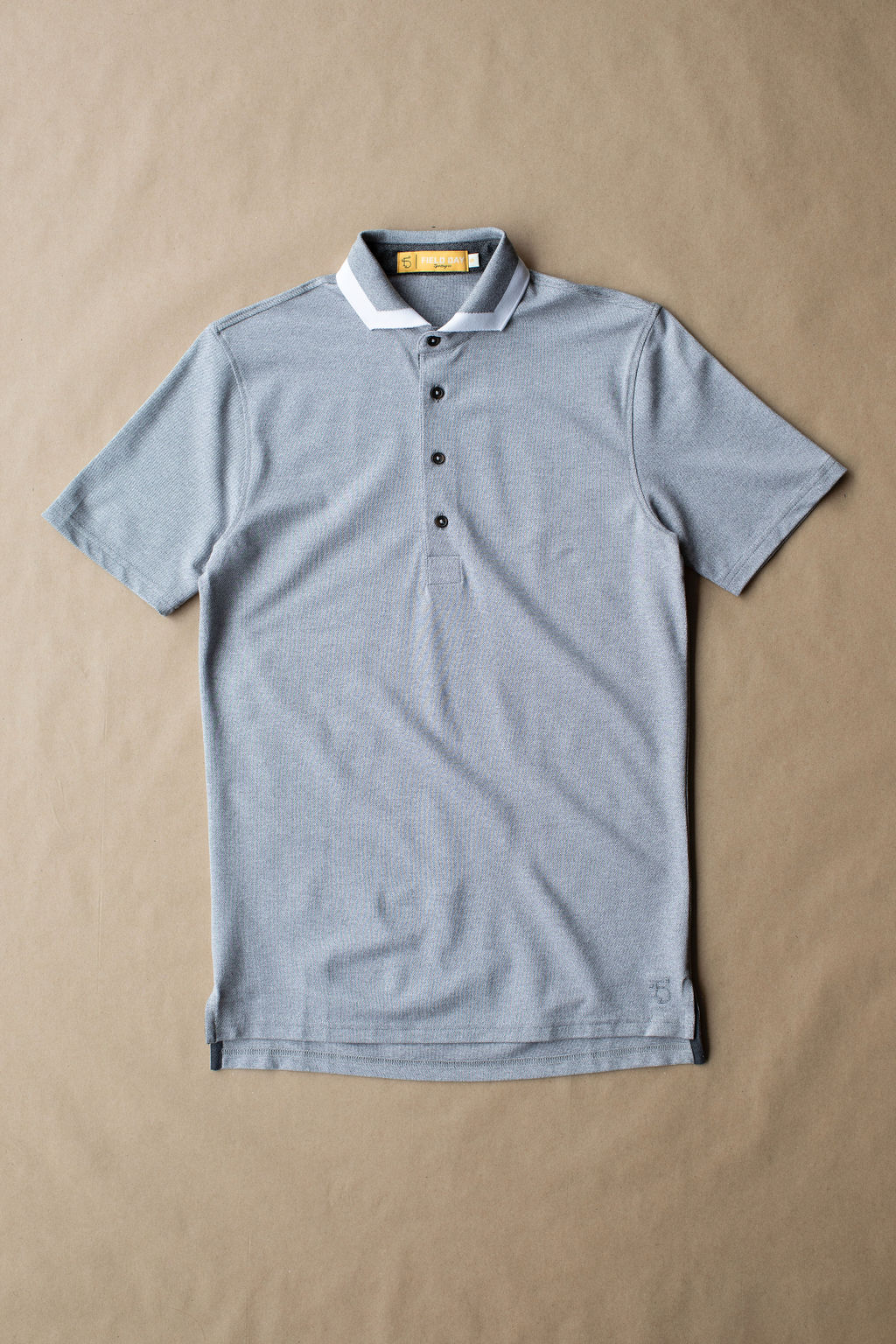 Ford Performance Polo - Light Grey Heather - Sample