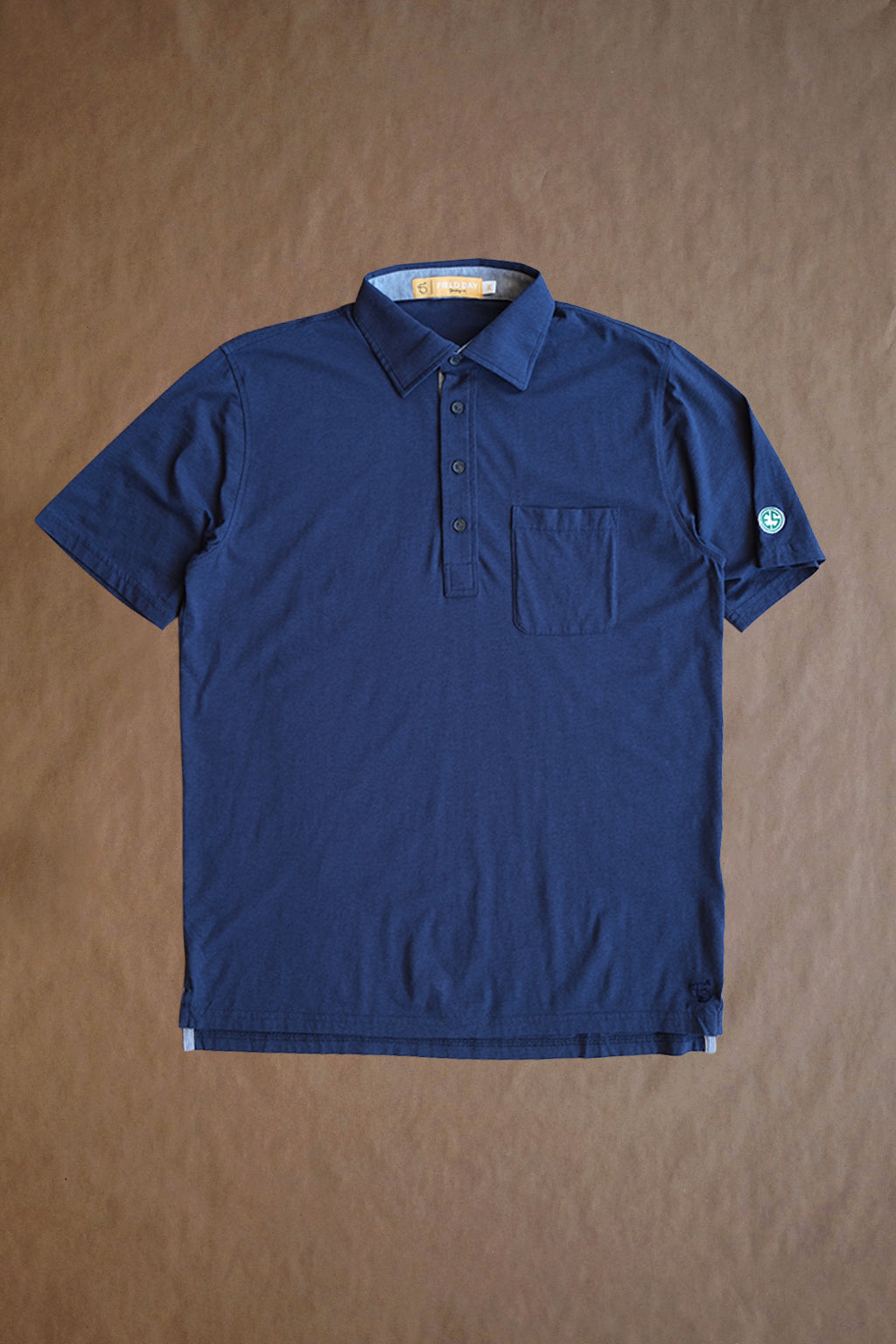 Francis 4 Button Pocket Polo - Evans Scholars Edition - Navy