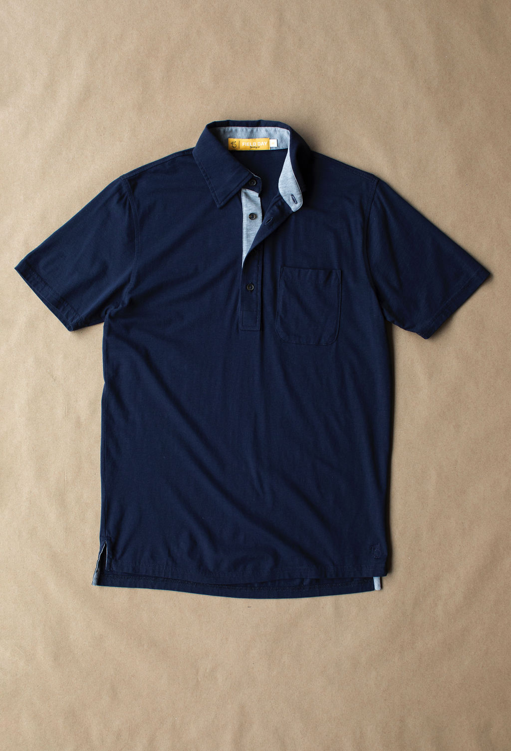 Francis Pocket Polo - Navy