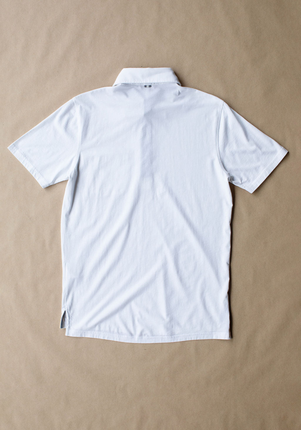 Francis 4 Button Pocket Polo - White
