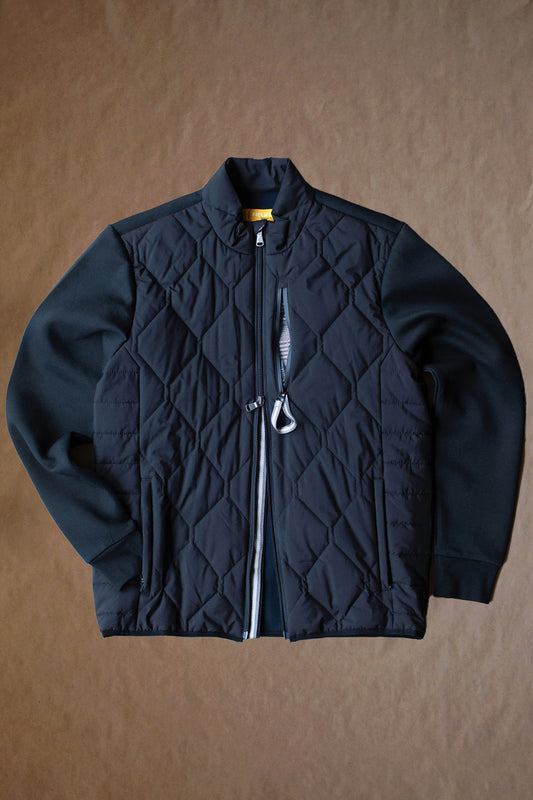 Frankie Cross Full Zip - Black