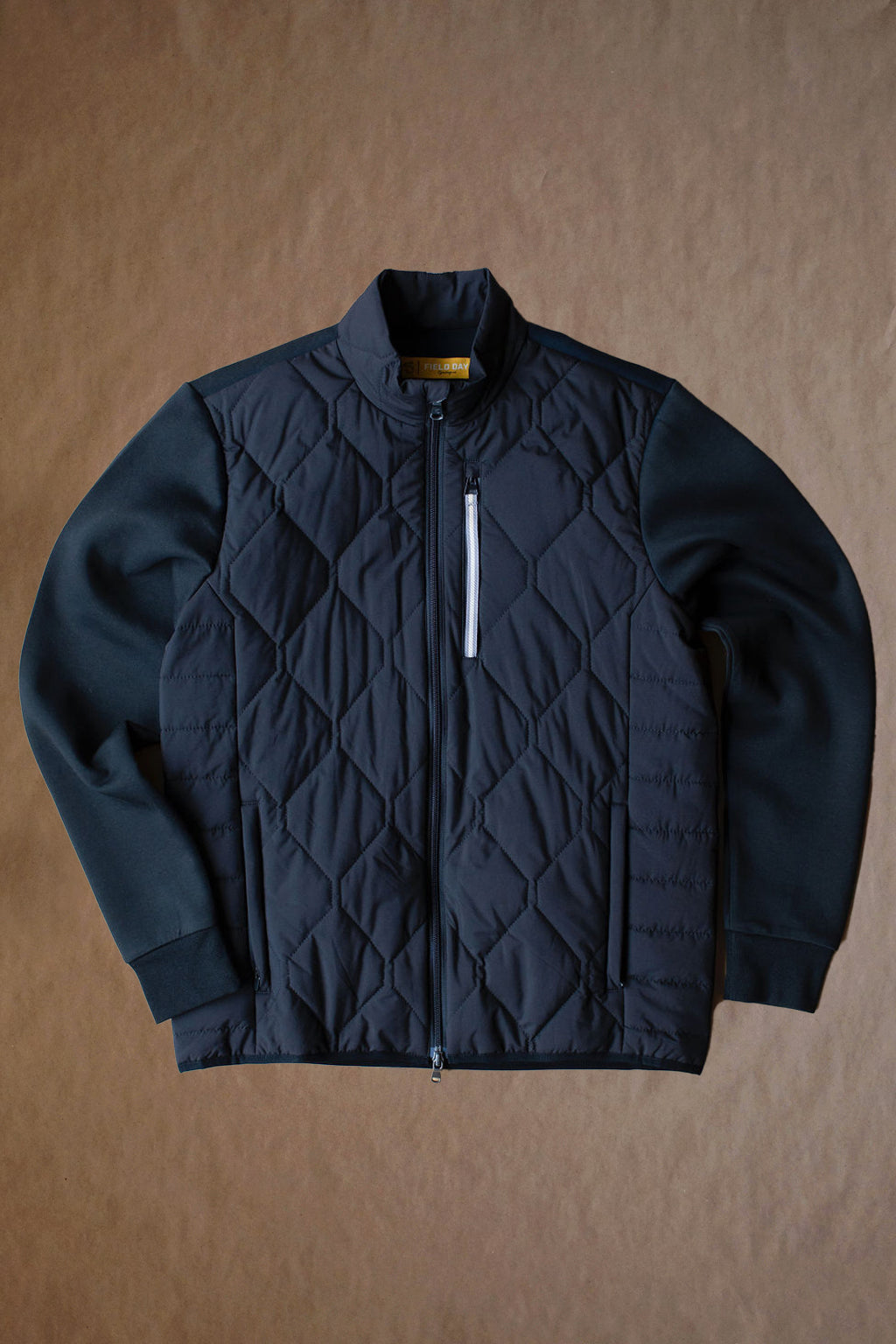 Frankie Cross Full Zip - Black