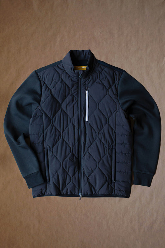 Frankie Cross Full Zip - Black