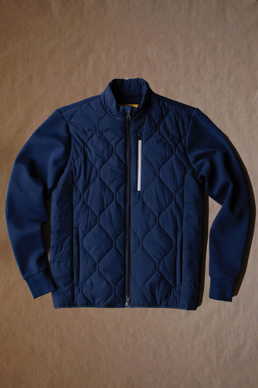 Frankie Cross Full Zip - Navy