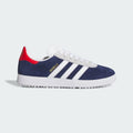 Gazelle Spikeless Golf Shoe - Dark Blue / Cloud White / Pure Ruby