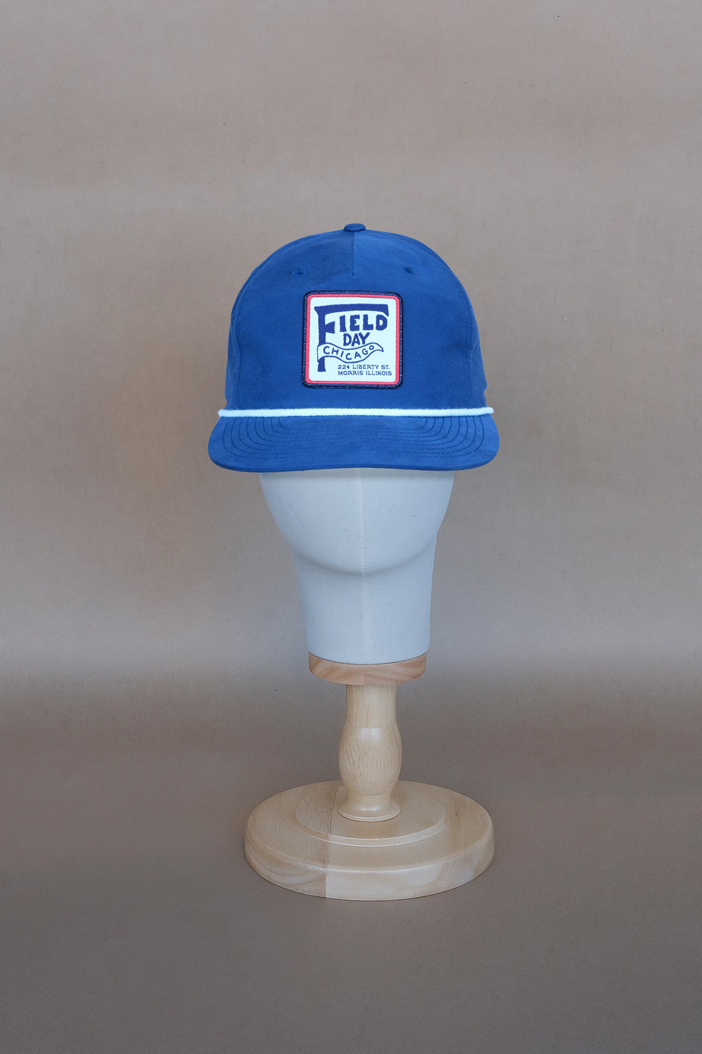 The General Snapback - Navy/White