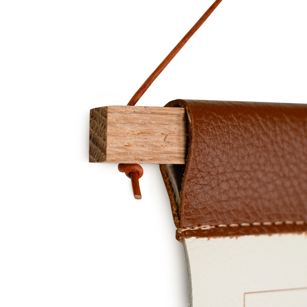 100 Greatest Courses Leather Scroll