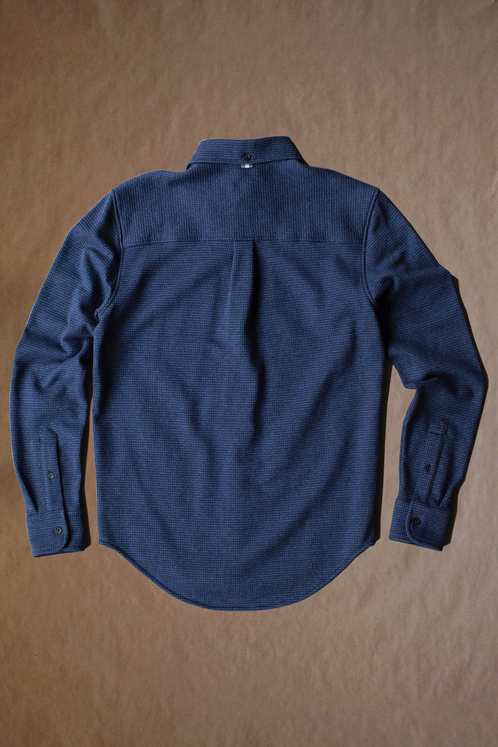 Hackel Buttondown - Navy Houndstooth