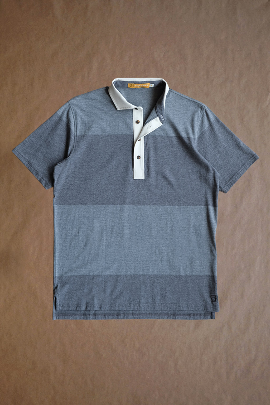 Hatteberg Polo - Lt. Grey Heather/Charcoal