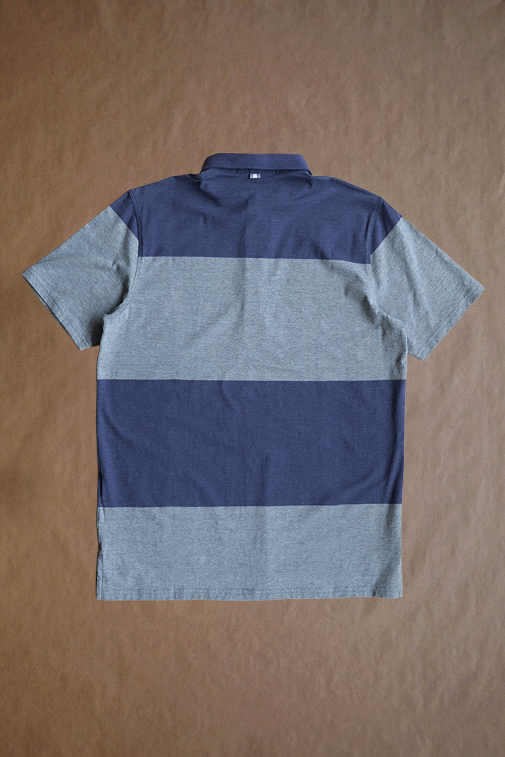 Hatteberg Polo - Navy/Lt. Grey Heather