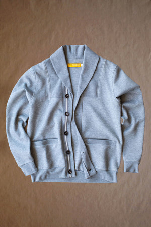 Hynds Cardigan - Lt Grey Heather