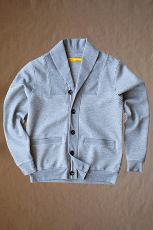 Hynds Cardigan - Lt Grey Heather