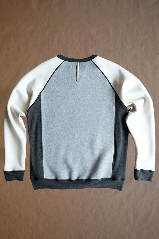 Hynds Raglan Crewneck - Fawn Multi