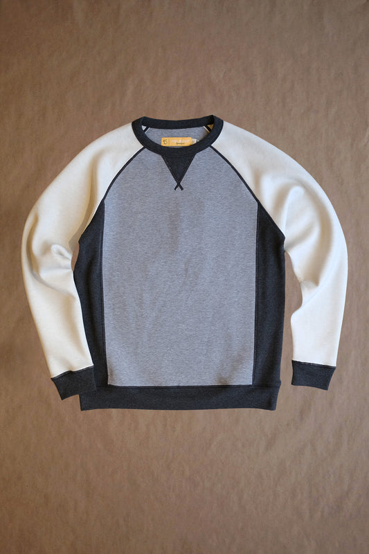 Hynds Raglan Crewneck - Fawn Multi