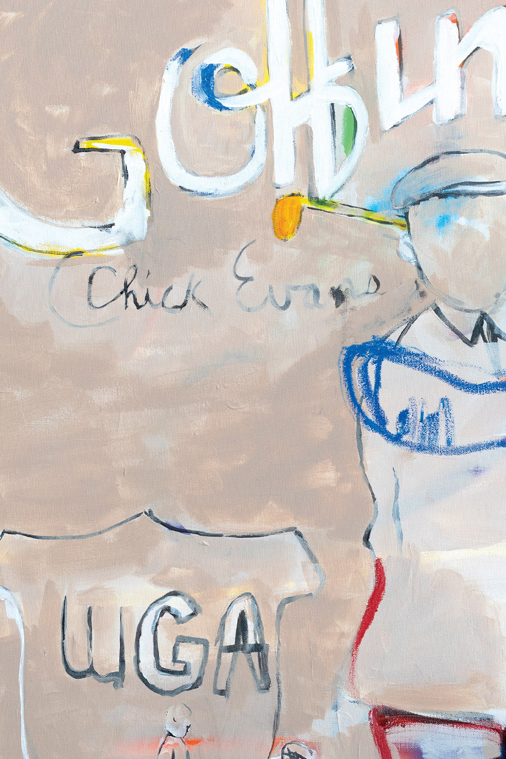 Golfing for Boys and Girls Print by Tony Knapton