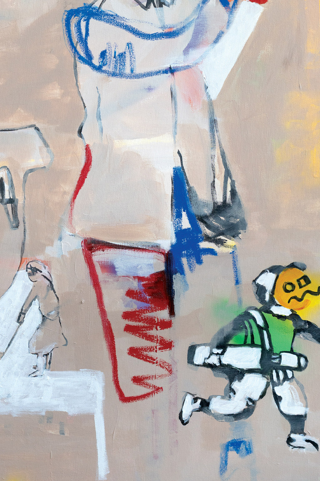 Golfing for Boys and Girls Print by Tony Knapton