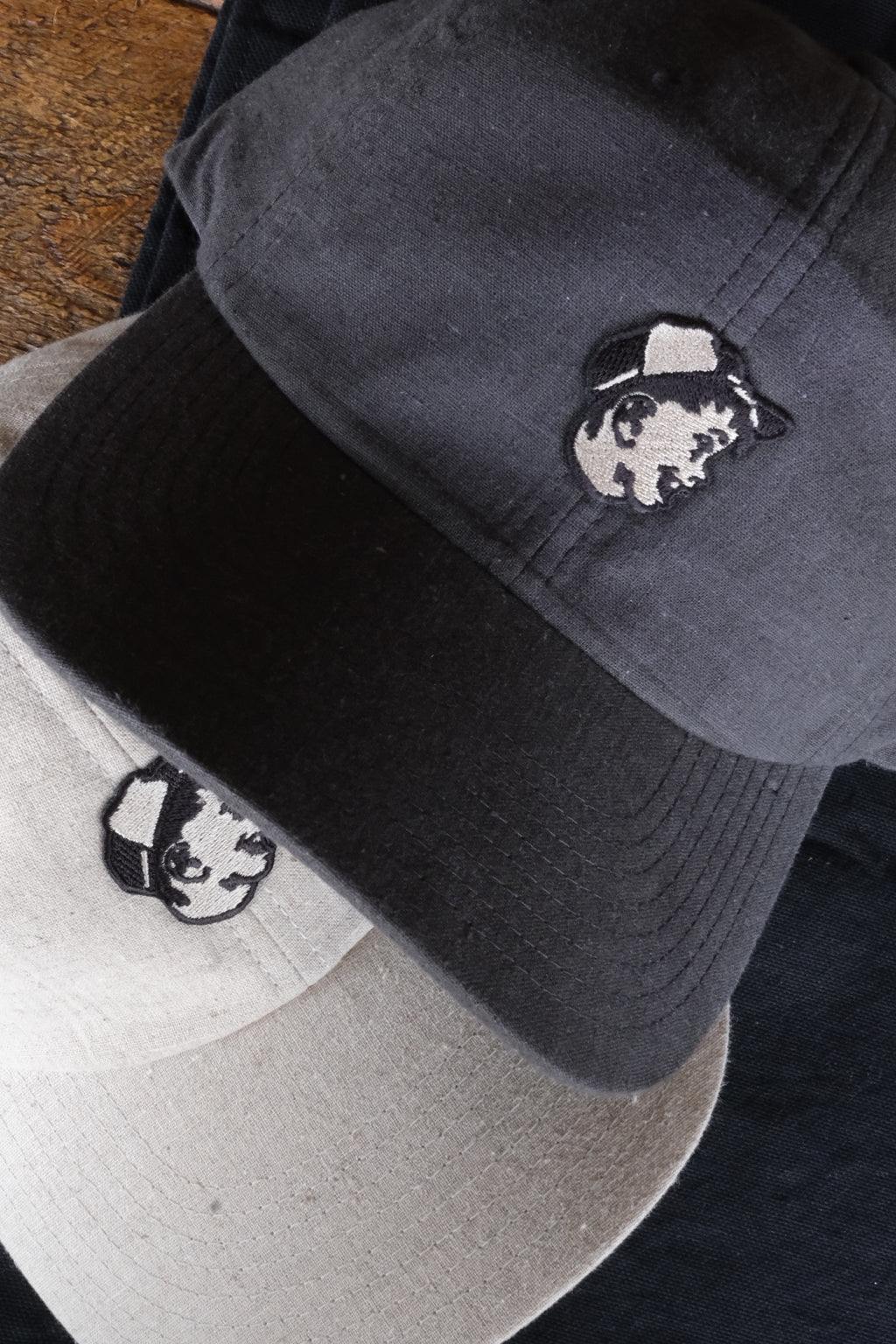 Boyhood Dad Hat - Coal Linen